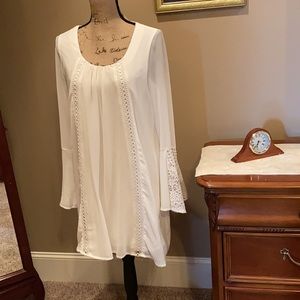 WOMENS SEQUIN HEARTS DRESS IN SZ MED...WORN ONCE